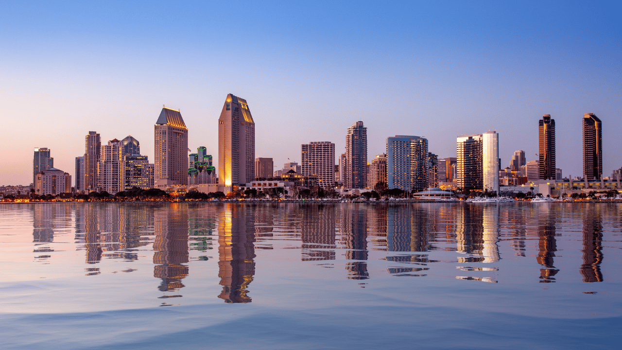 San Diego city skyline