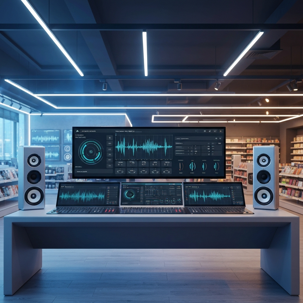AI-generated music and in-store audio in retail – adaptive store soundtracks and programmatic audio advertising
