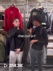 Celio x The Court Agency - créateurs TikTok en magasin Celio (campagne de 0 à 137K abonnés)