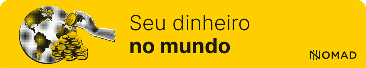 Seu dinheiro no mundo - Nomad banner