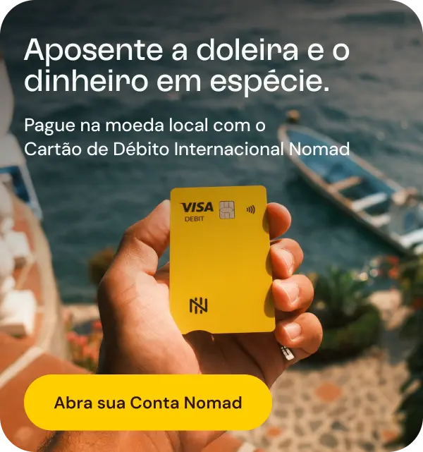 Banner Conta Internacional Nomad