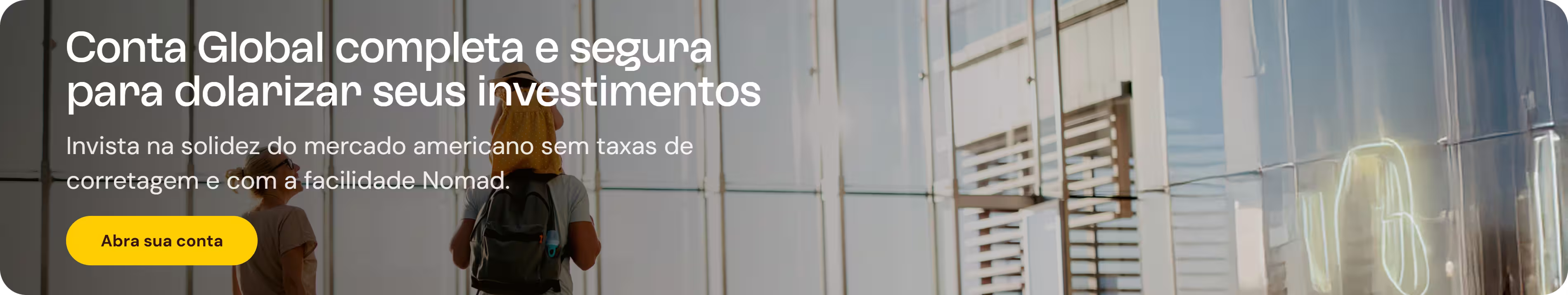 Banner Conta Internacional Nomad