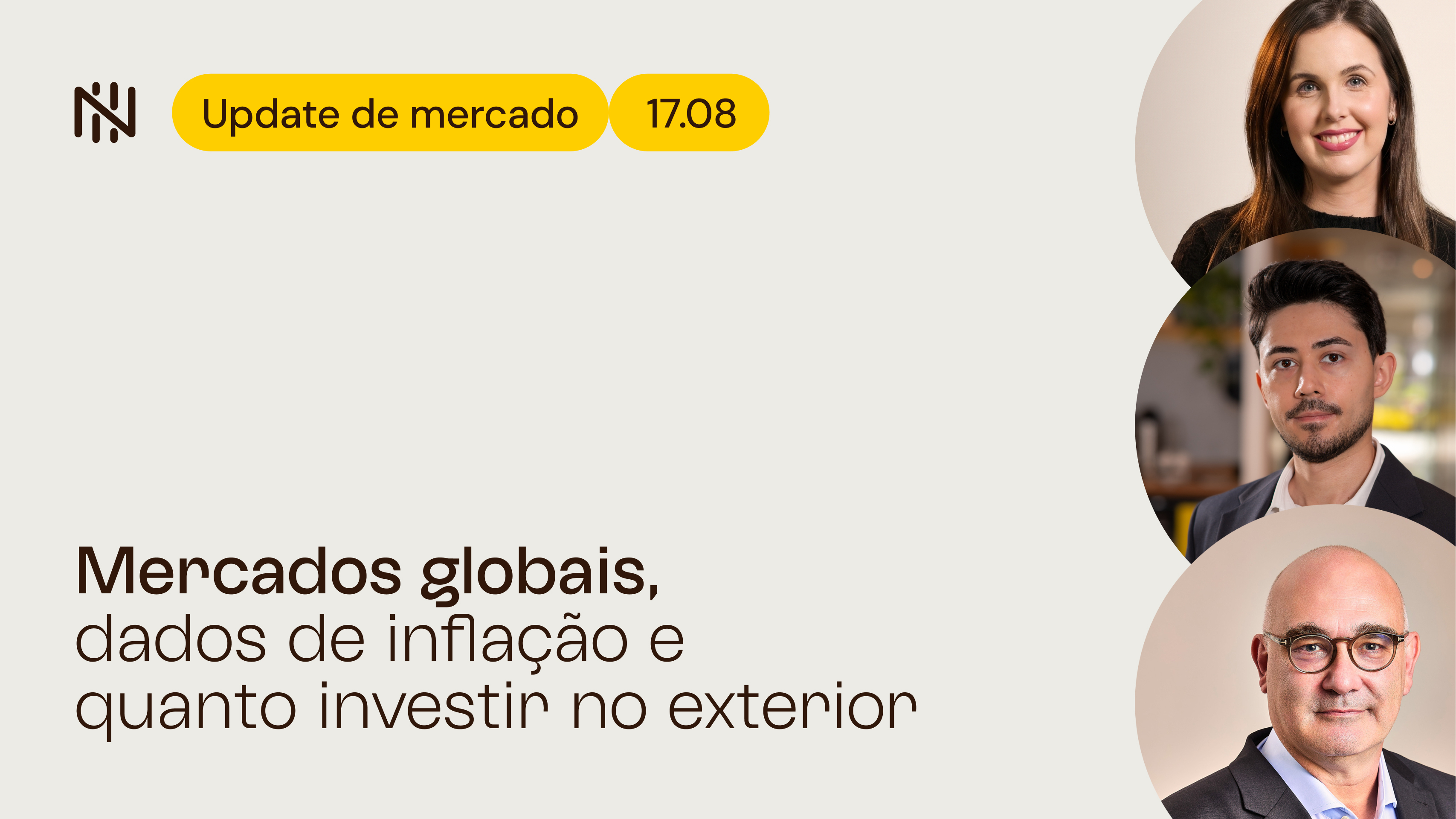 Update de Mercado ao vivo