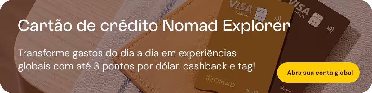 Banner Conta Internacional Nomad