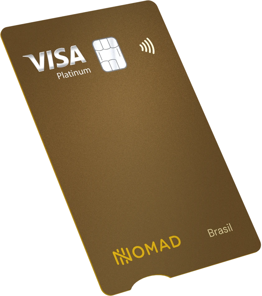 Cartão de crédito Nomad Explorer Visa Platinum