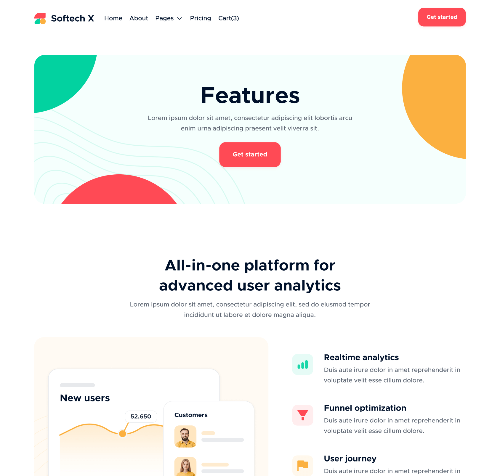 Features V3 - Softech X Webflow Template