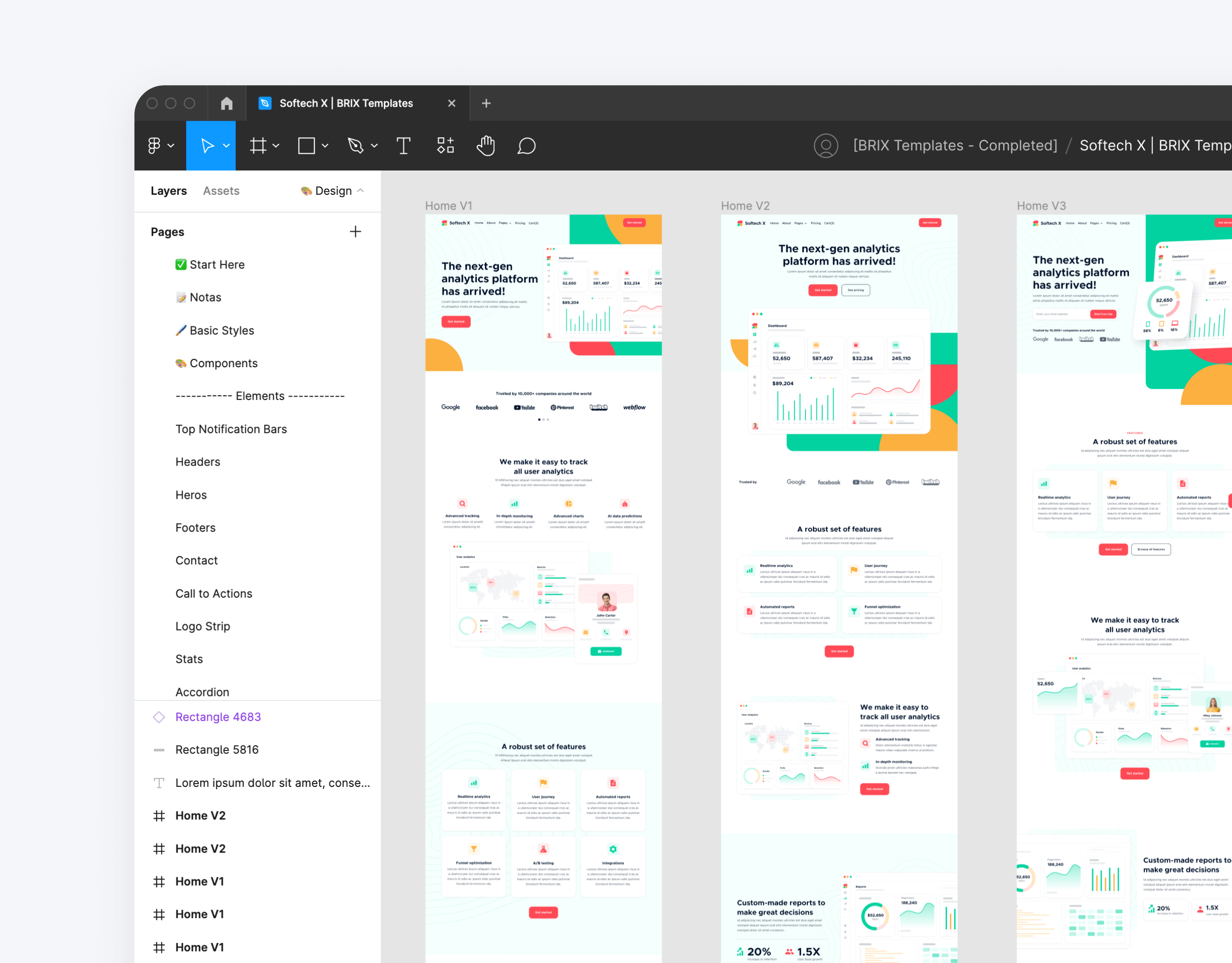 Figma File Included - Softech X Webflow Template