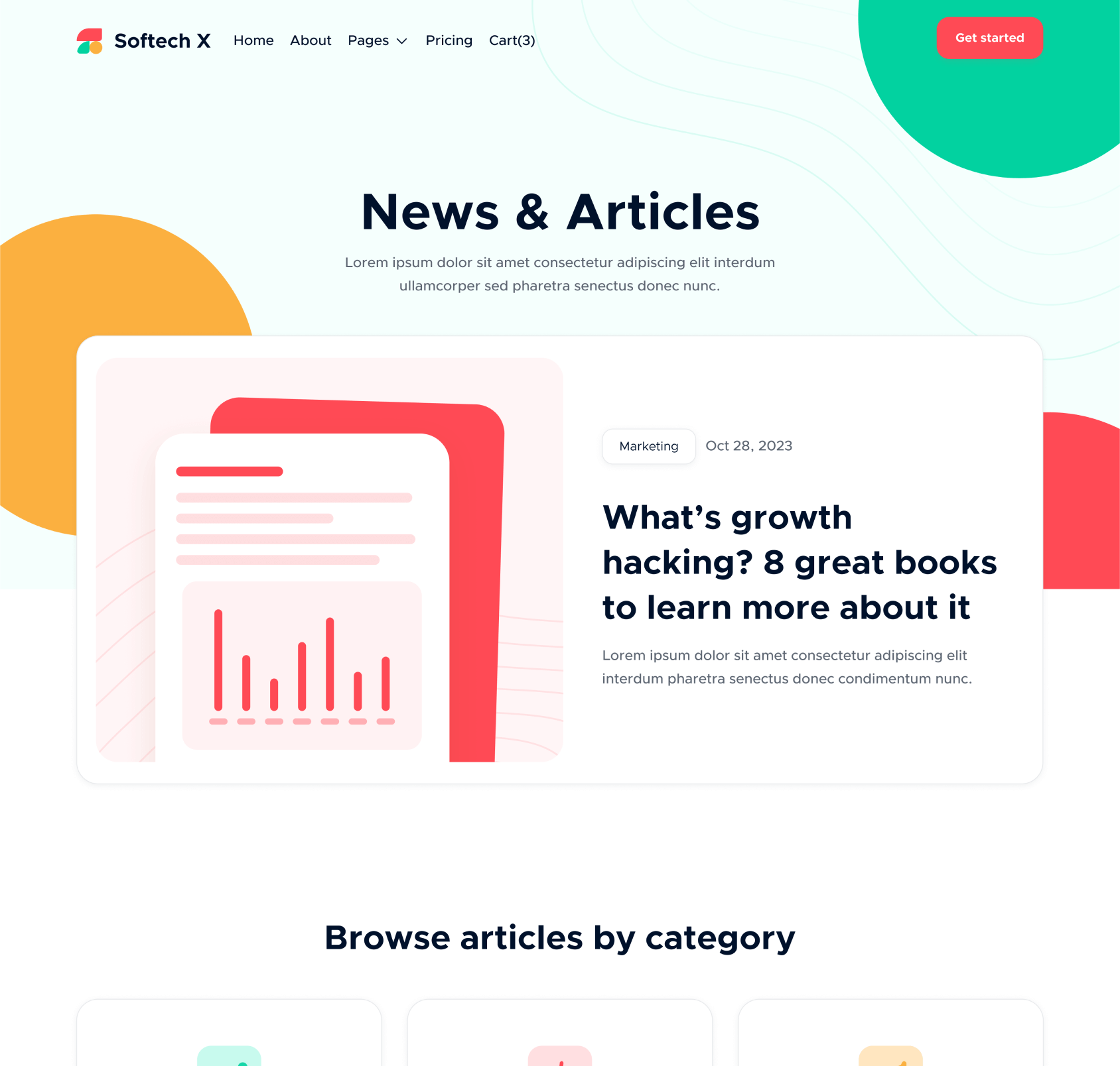 Blog V2 - Softech X Webflow Template