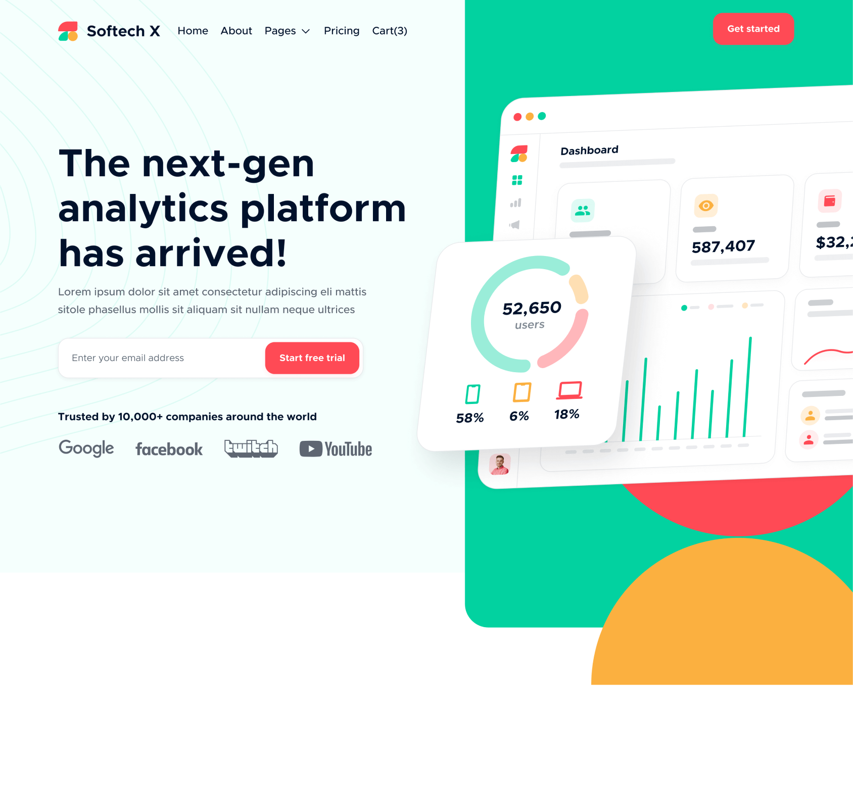 Home V3 - Softech X Webflow Template
