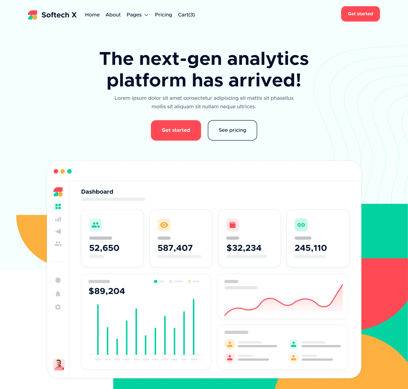 Home V2 - Softech X Webflow Template
