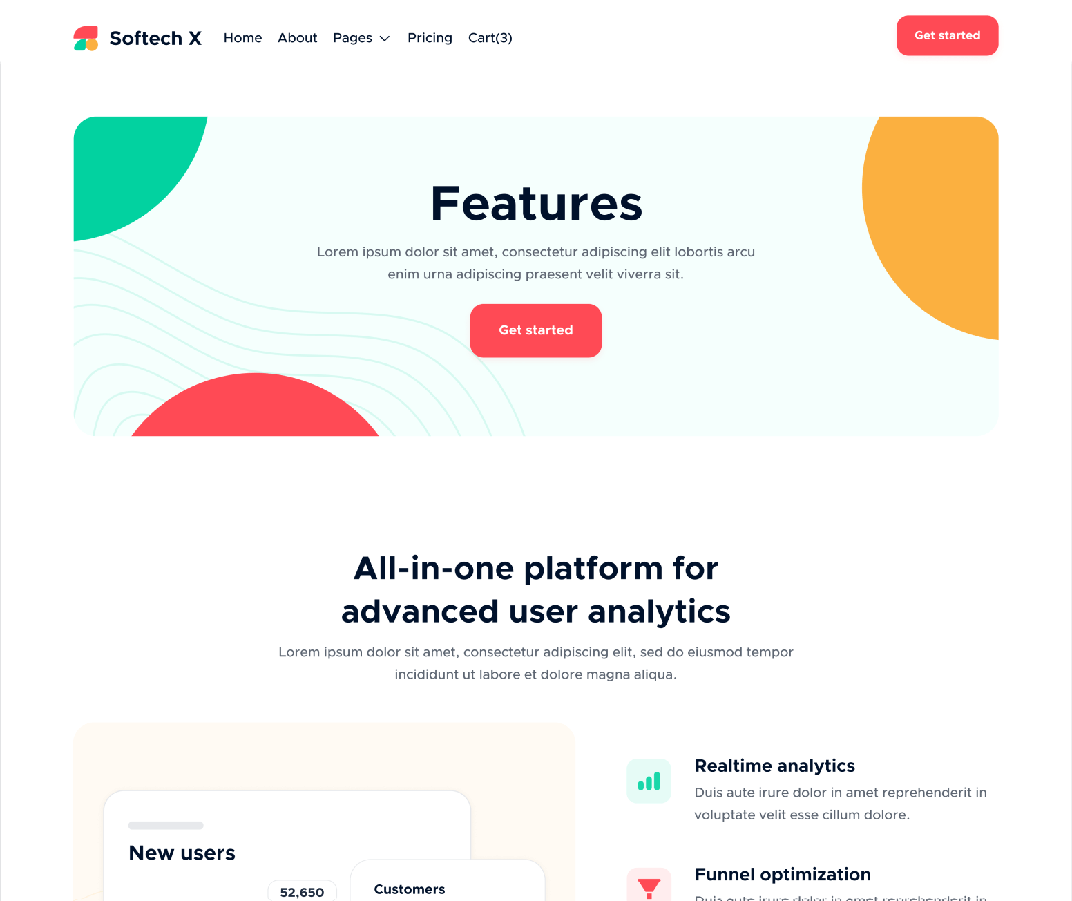 Features V3 - Softech X Webflow Template