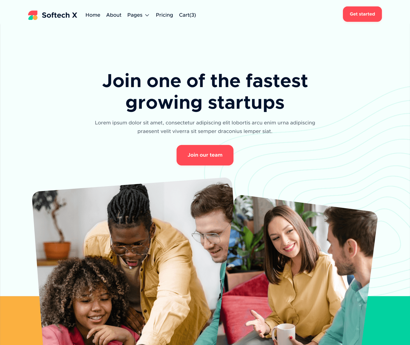 About - Softech X Webflow Template