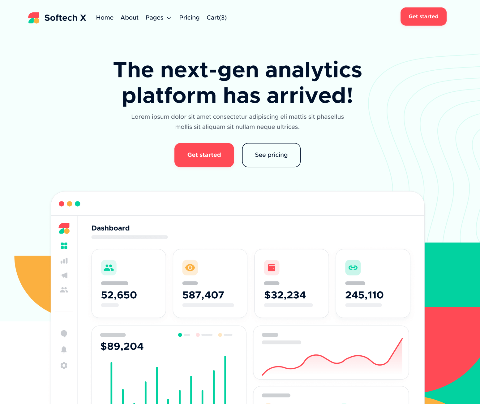 Home V2 - Softech X Webflow Template