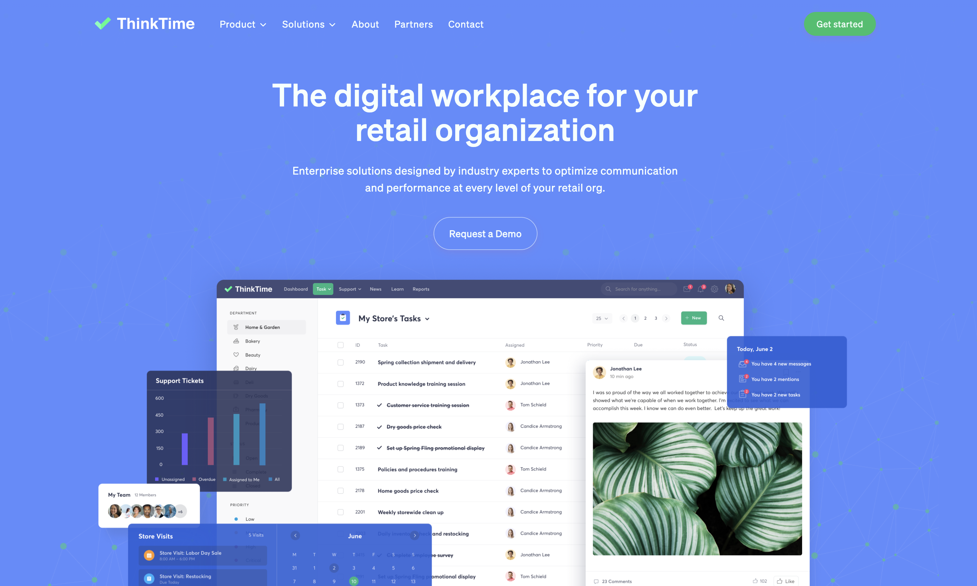 Retail Task Management and Digital Workplace | ThinkTime