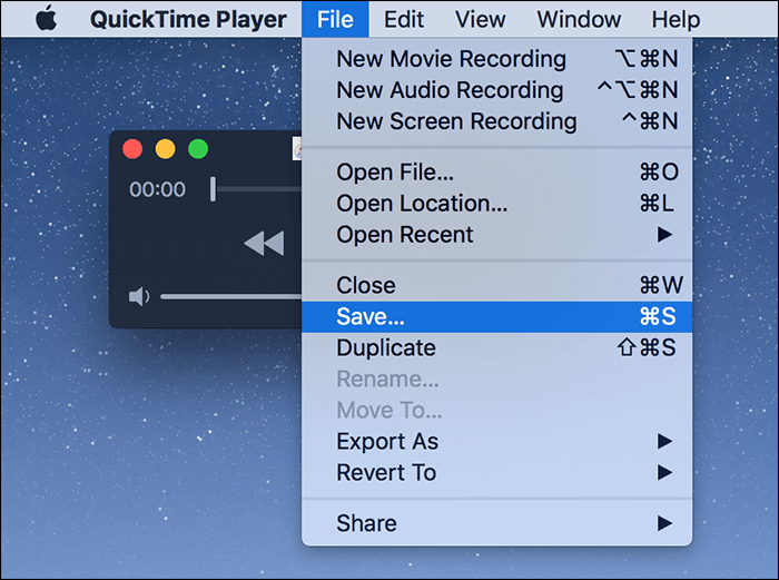 Record Facebook Live Stream on Mac using QuickTime Player