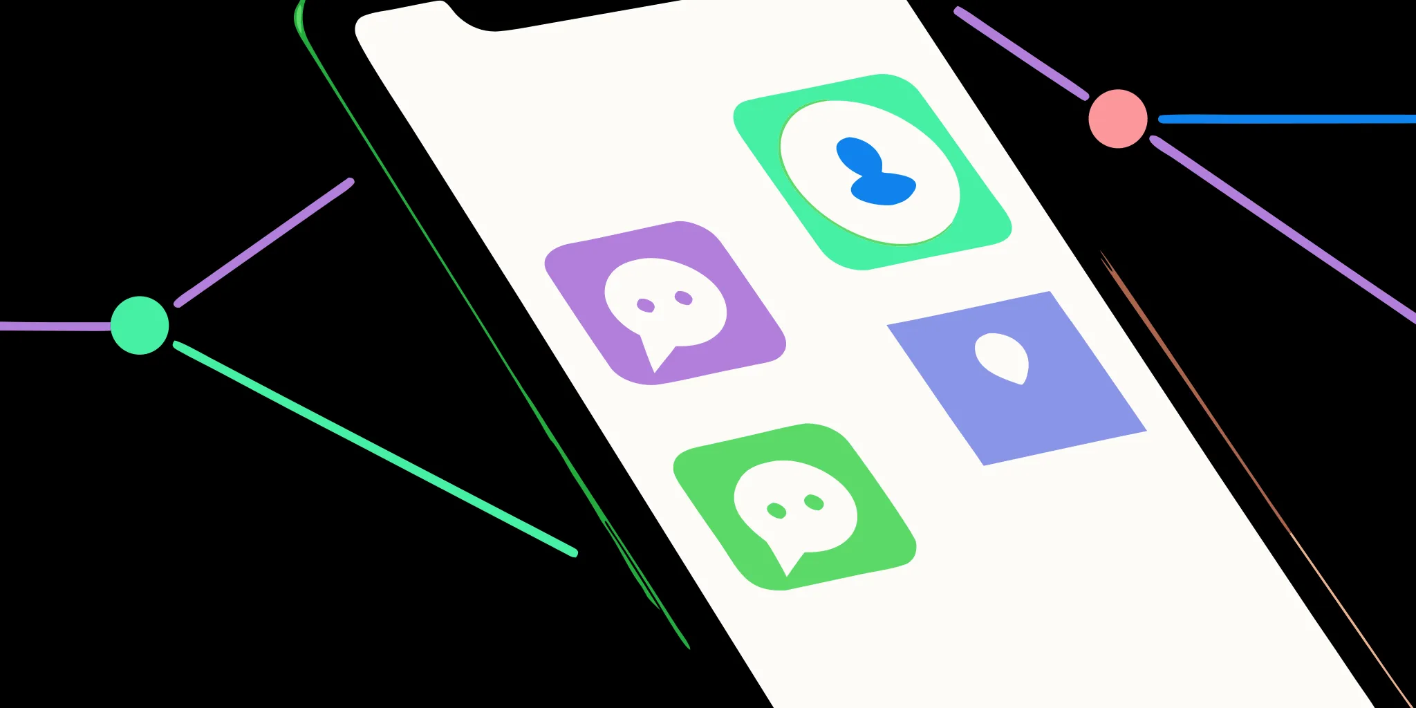 The best donor messaging platforms for nonprofits displayed on a phone screen.