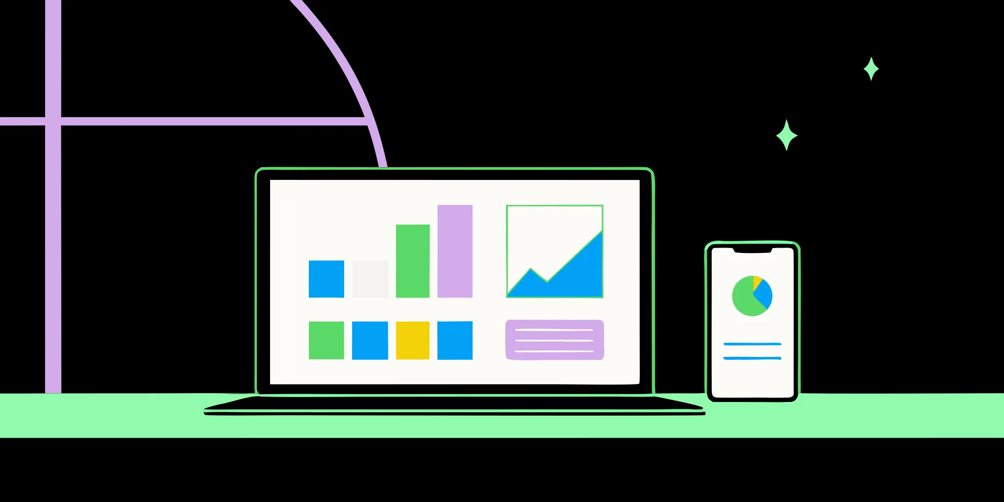 Donor segmentation tools for nonprofits displayed on a laptop screen with charts and analytics.