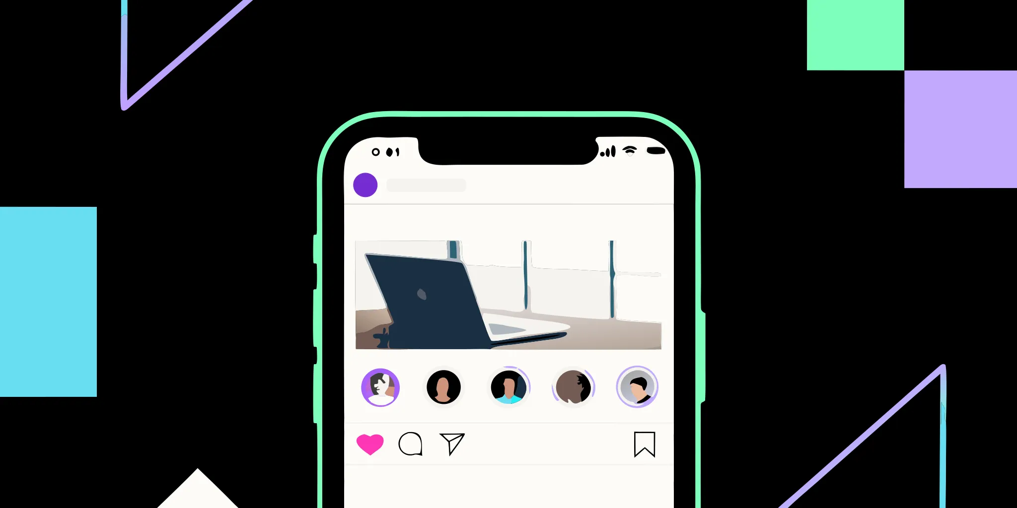 How to use Instagram for fundraising shown on a smartphone with a donation sticker.