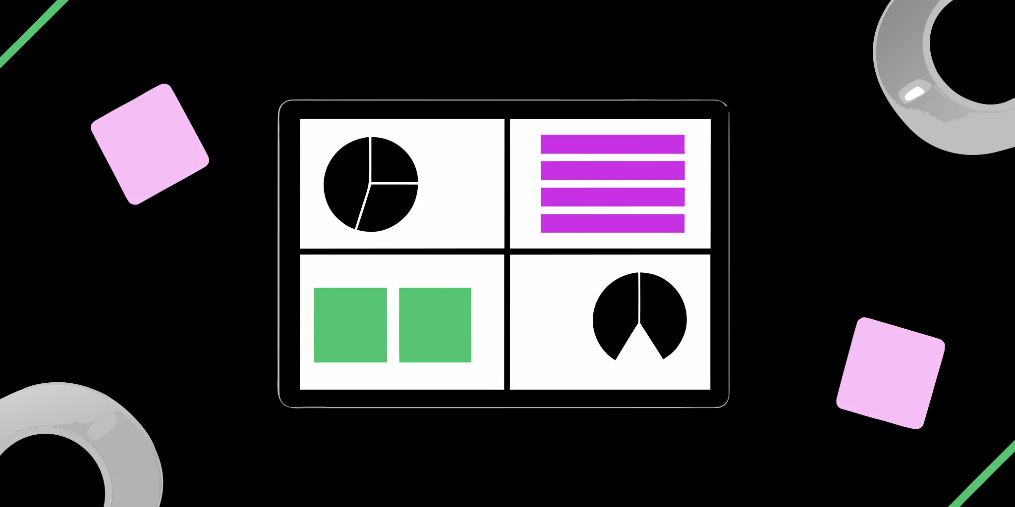 A sponsorship proposal template for nonprofits on a tablet, showing key data and sponsor packages.
