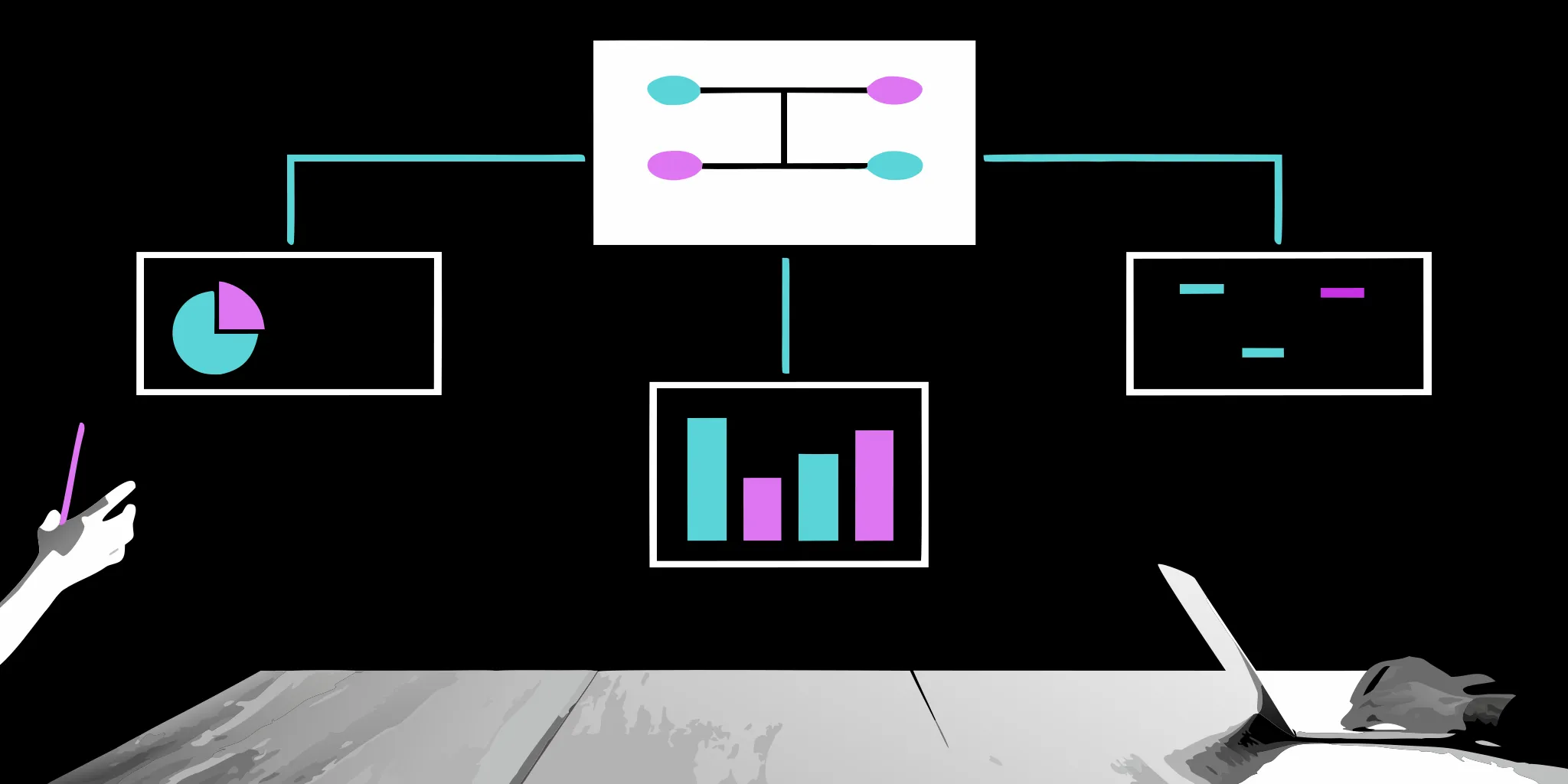 A flowchart of the prospect research process for an effective fundraising strategy.