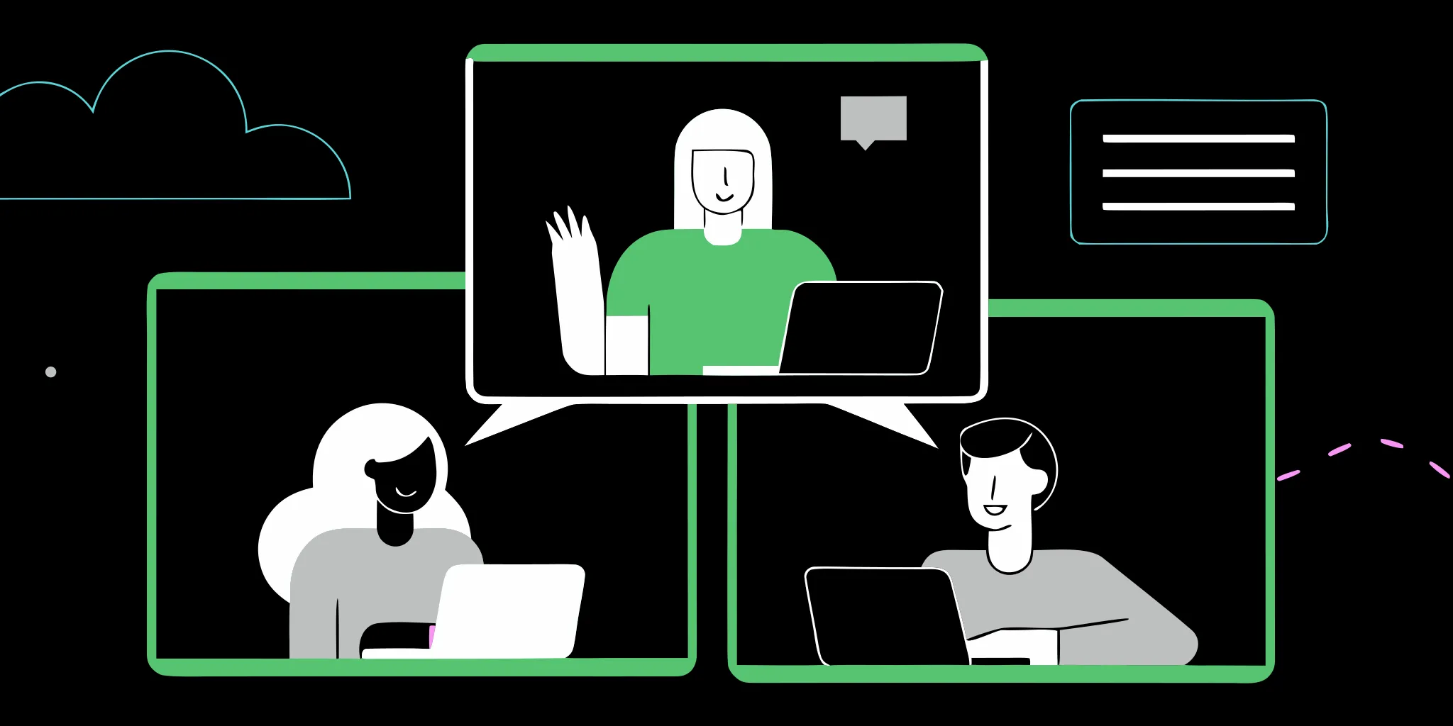 Nonprofit fundraising team planning nonprofit messenger automation