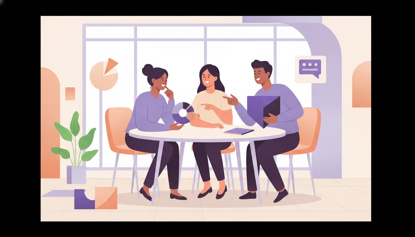 Nonprofit development team coordinating campaign workflows