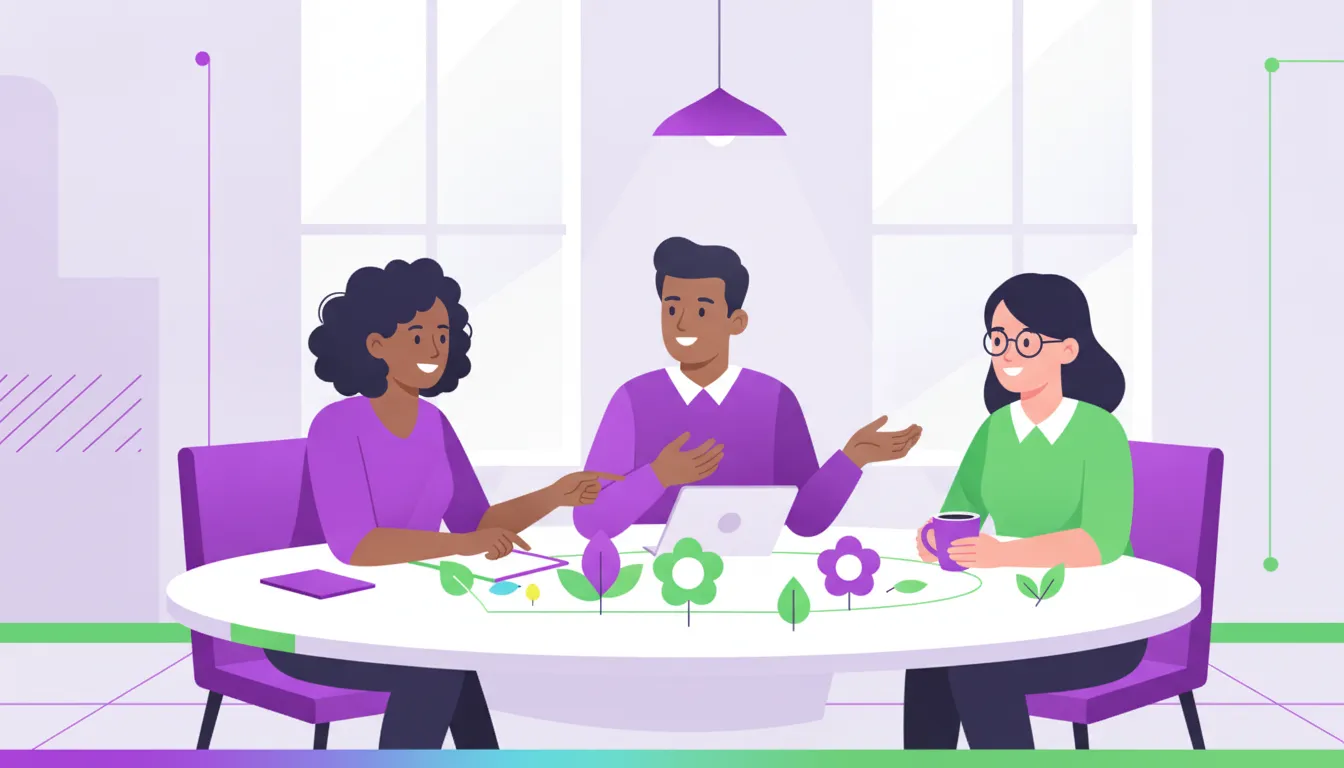 Nonprofit team planning a spring fundraising campaign