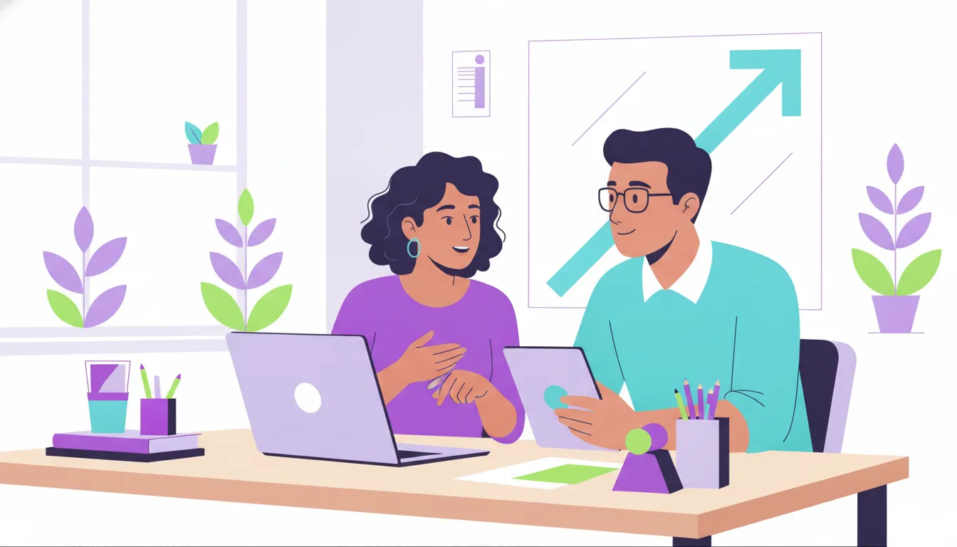 Nonprofit fundraisers reviewing spring campaign supporter responses
