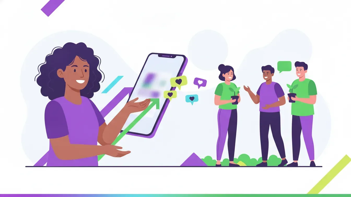 Supporter moving from social media engagement toward a nonprofit donation