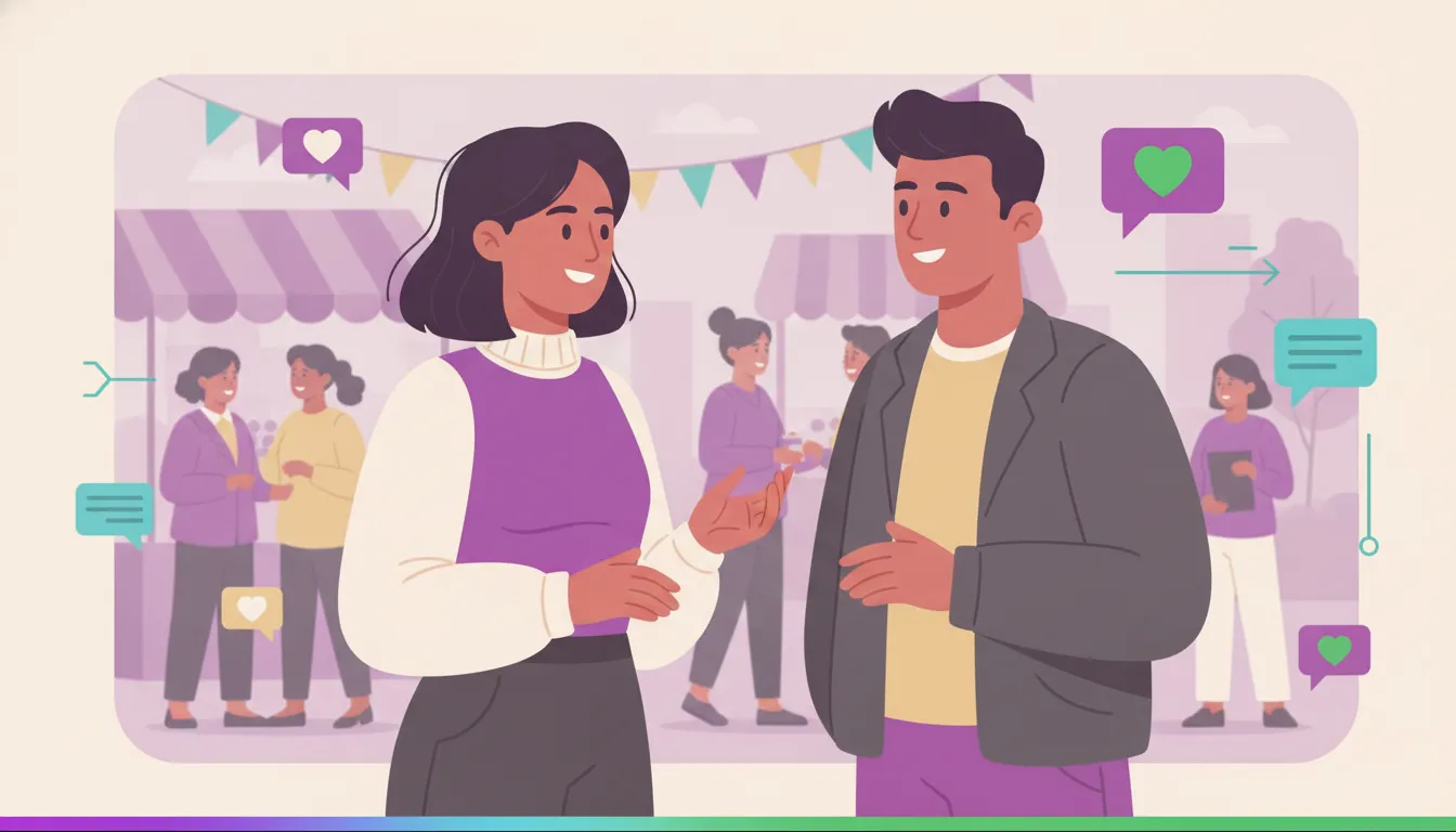 Nonprofit fundraiser having a one-to-one supporter conversation