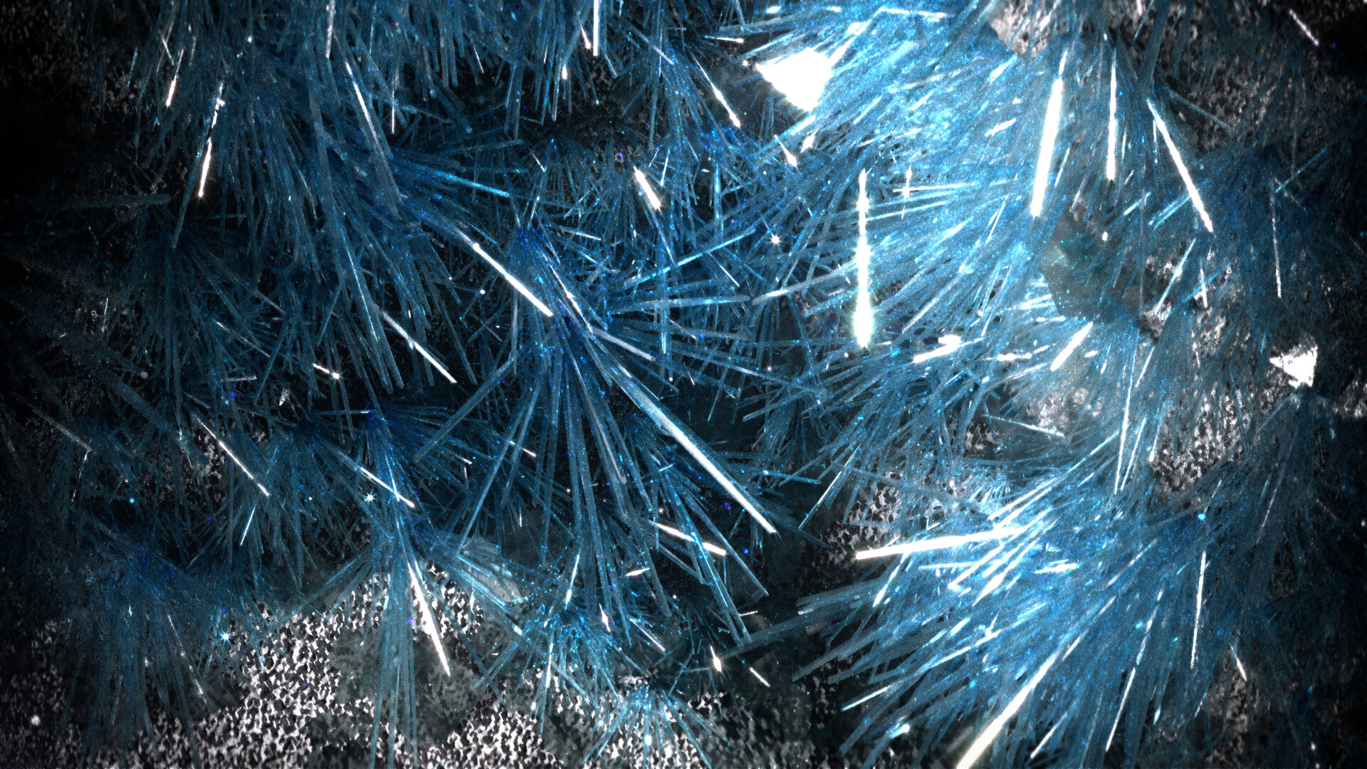 A close up of a Copper Crystal Asteroid from Syntactic Labyrinths in deep space, concept art by Nadir Perazzo.