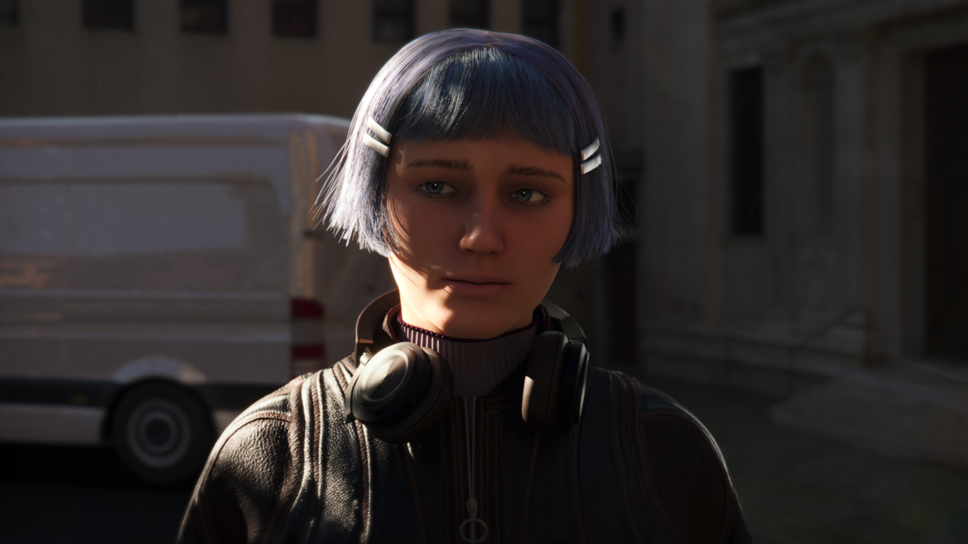 Prisma Sweetspire from Heist Club standing at a Piazza in Europa.