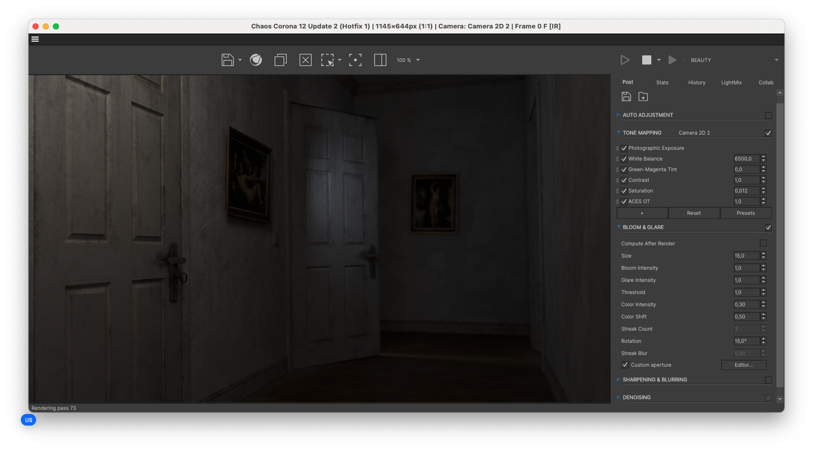 compare:hallwaylighting:before