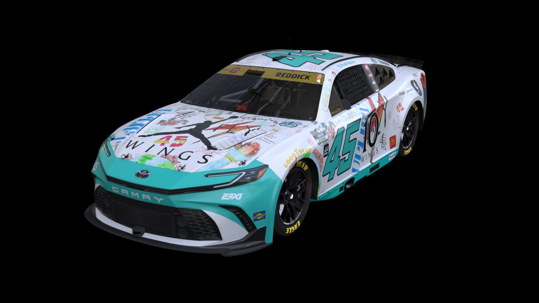 Reddick's new Jordan Wings scheme