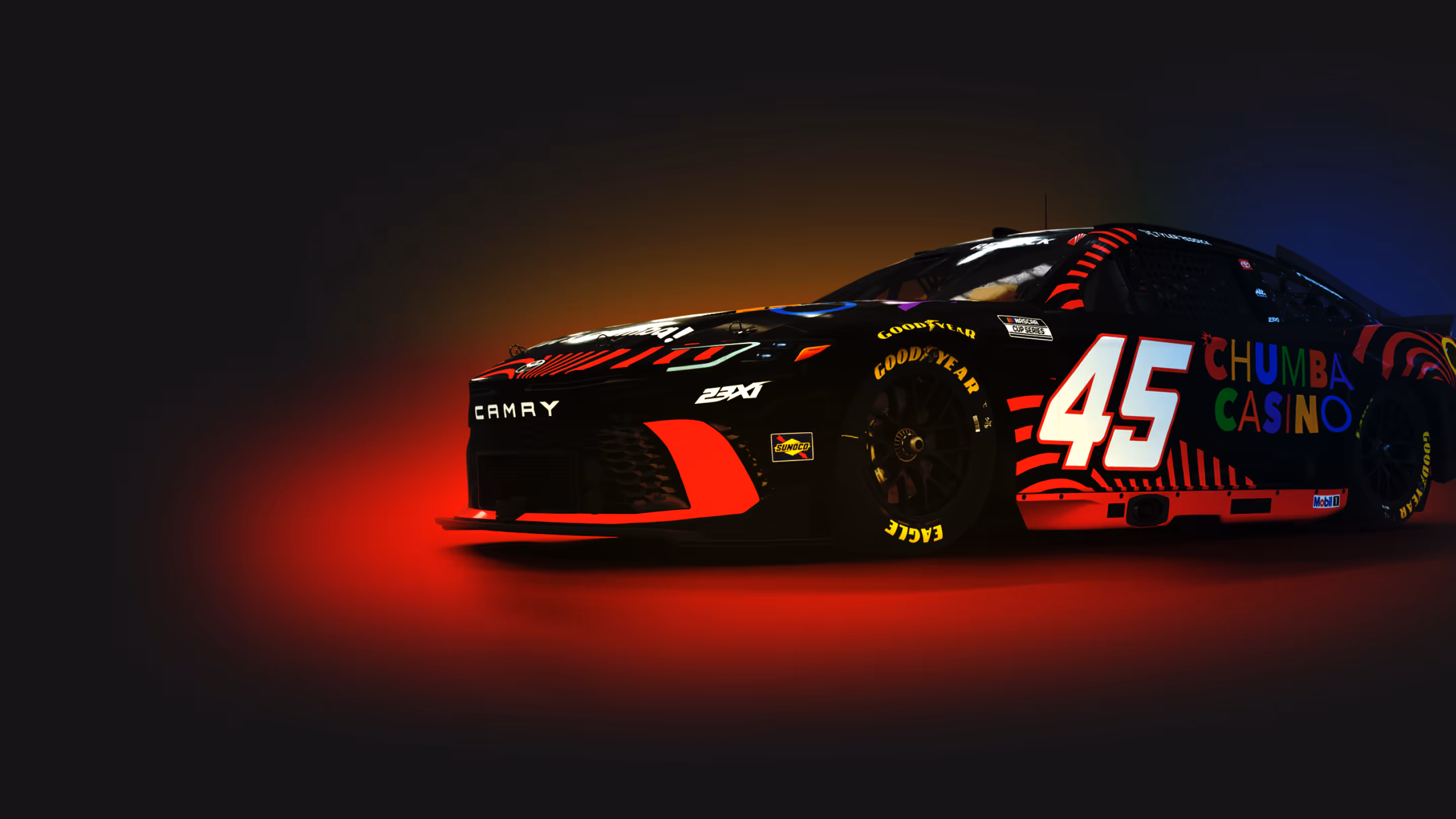 Chumba branded car graphic