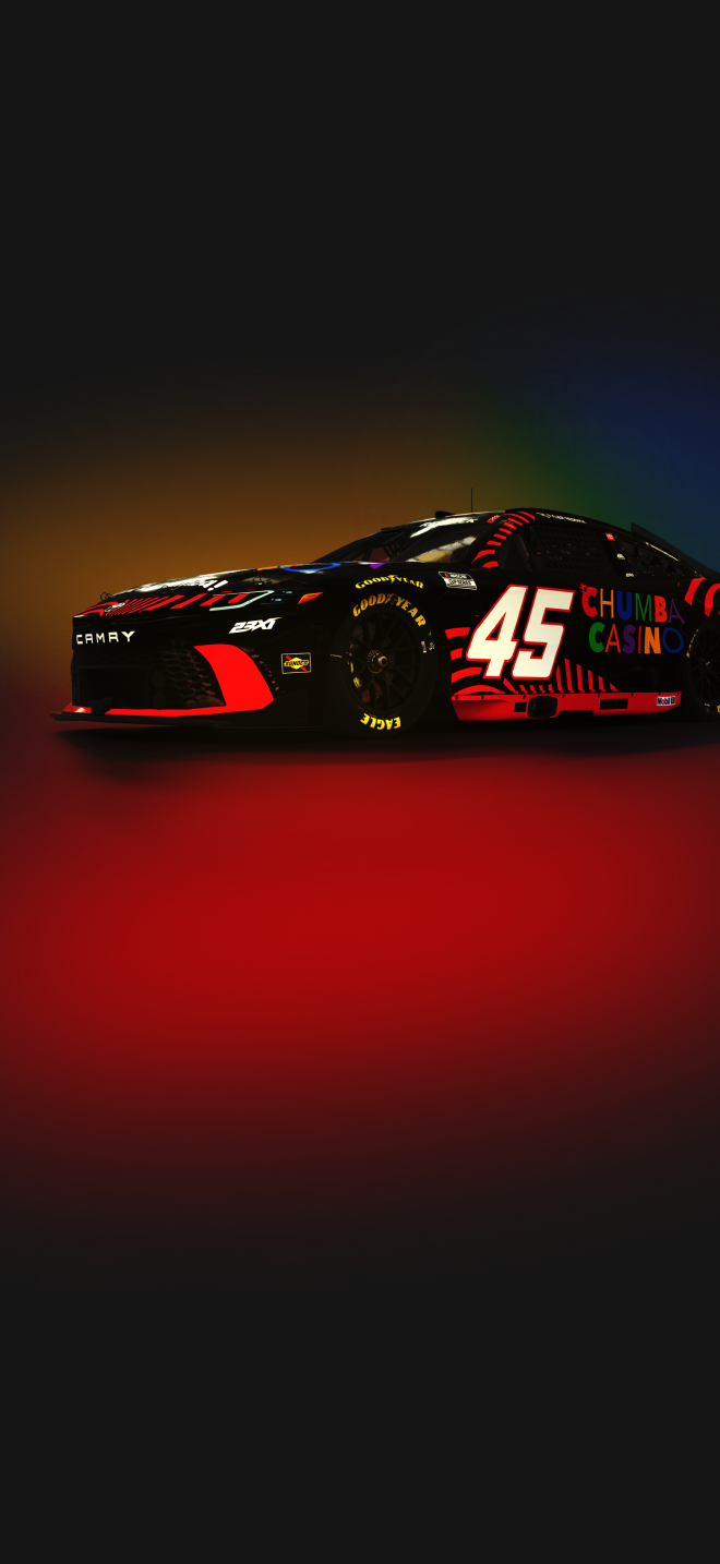 Chumba branded car graphic