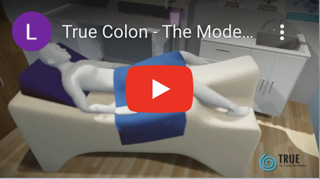 Video link on how a colon hydrotherapy session will work.