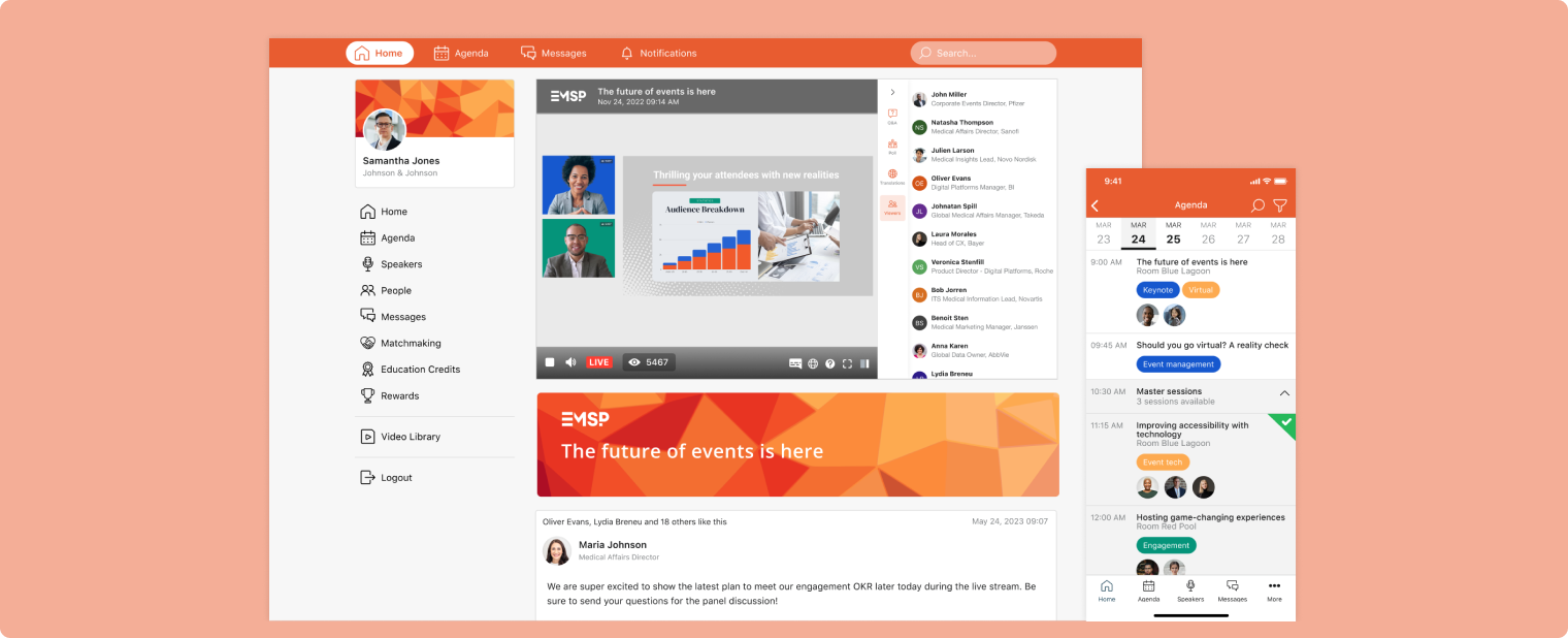 SpotMe is an event management tool ideal for events with interactive experiences