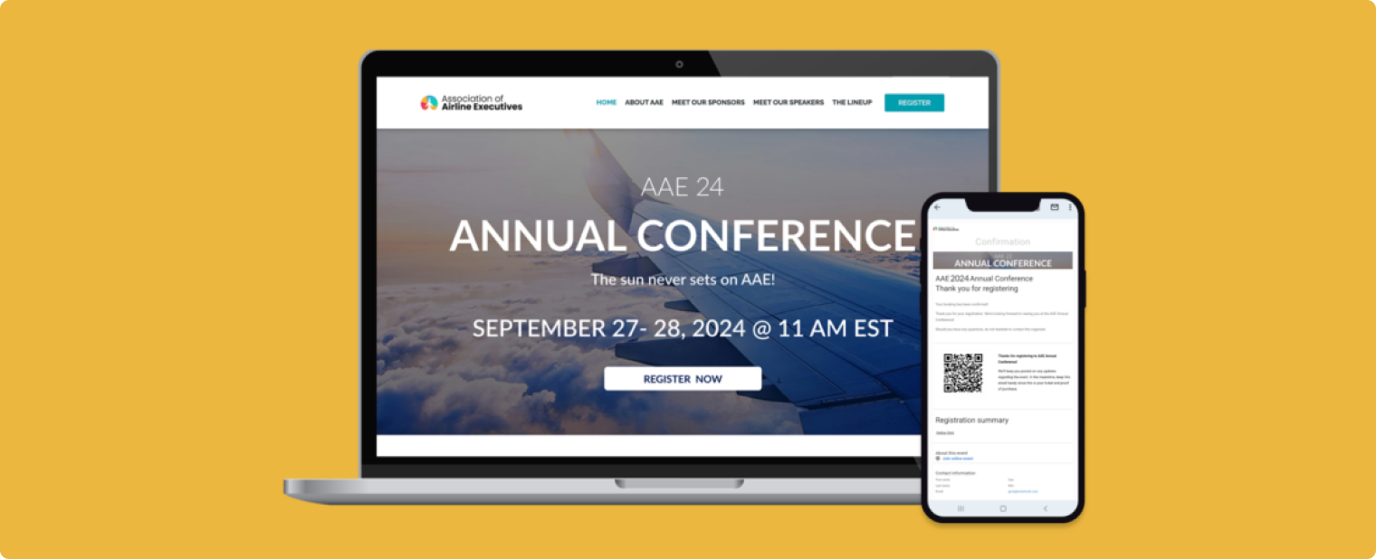 EventMobi is ideal for mid-sized conferences and association events