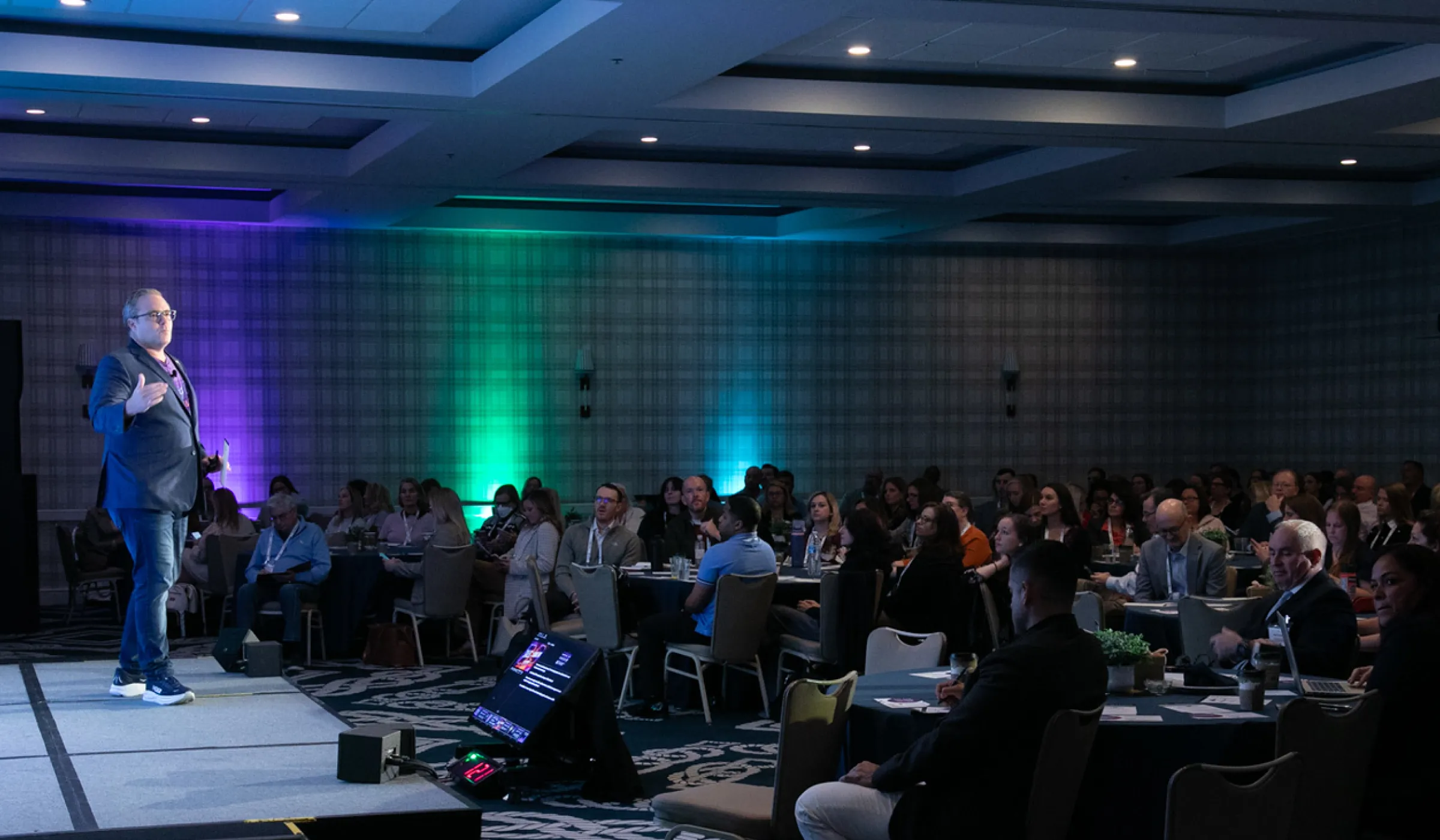 RevUp 2025 main stage opening session with Sean Soth.