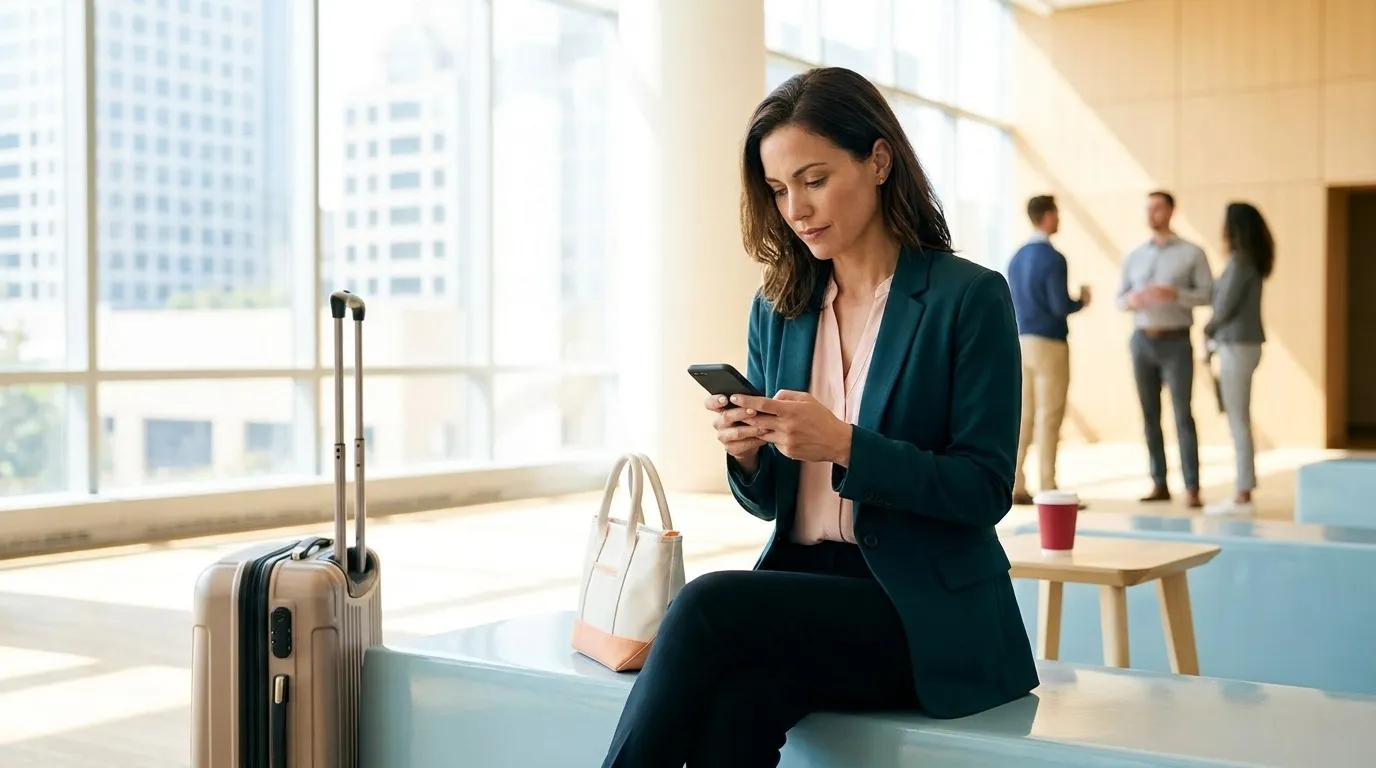 Why conference attendee engagement breaks before the doors open concept illustration - Swapcard