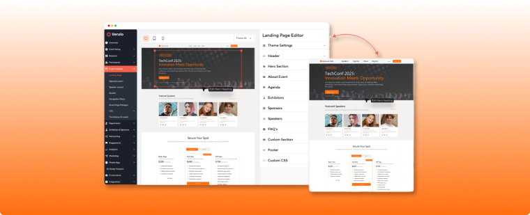 vFairs is a versatile event planning software for trade shows and job fairs