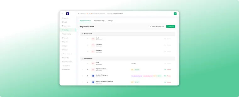 Brella is an event management platform mainly used by B2B event teams