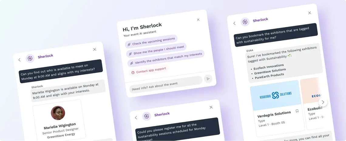 Swapcard built Sherlock, its event AI-assistant to relieve event staff from repetitive tasks