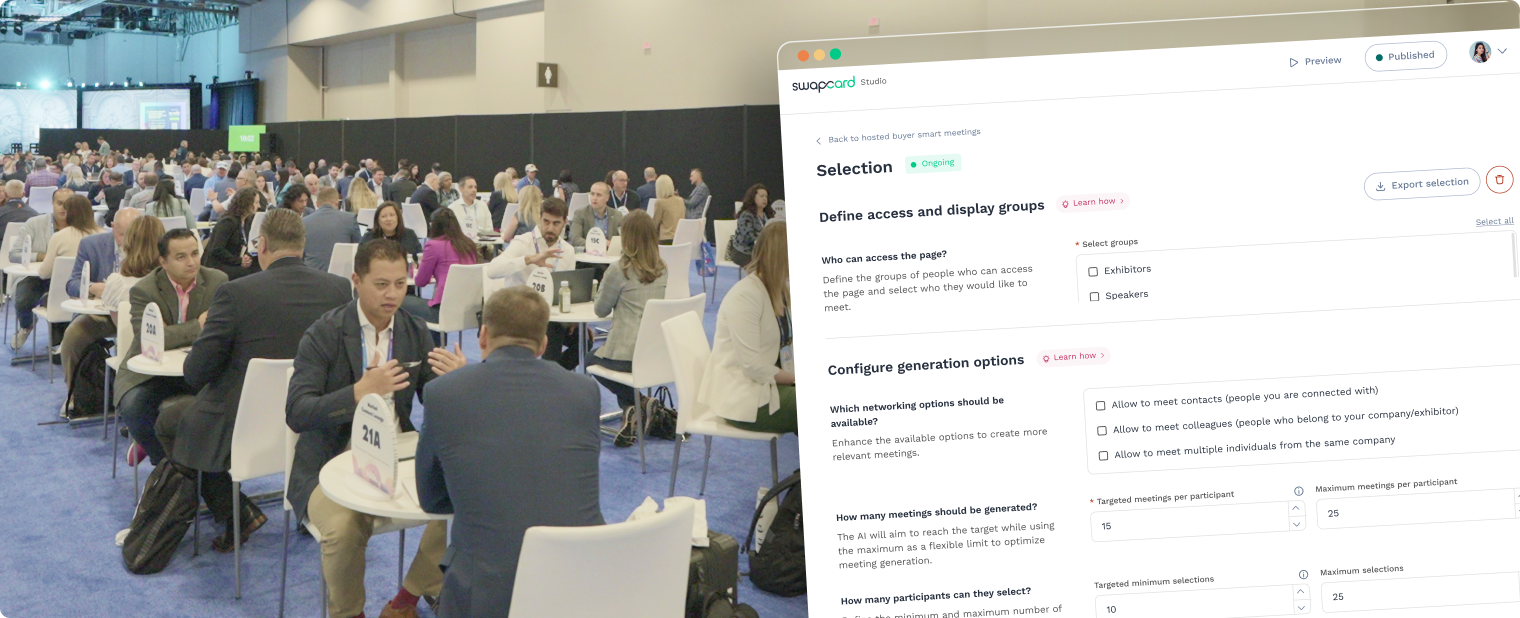 How a hosted buyer event app helps organizers qualify buyers and manage meeting access