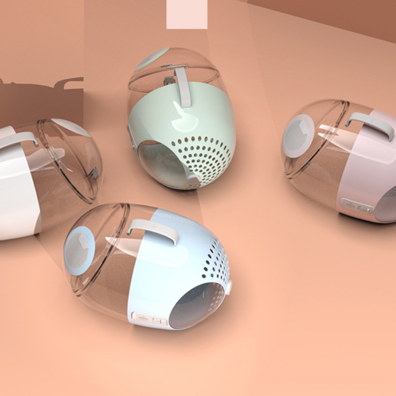 Travel capsule cat carrier