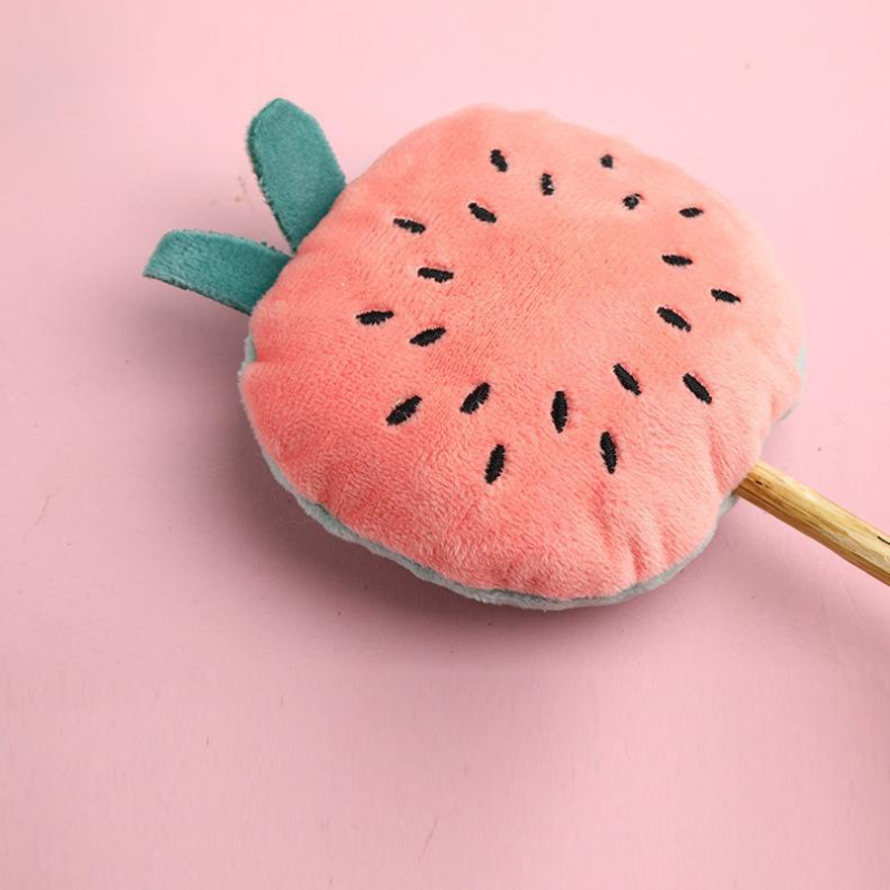 Natural wood polygonum cat toy