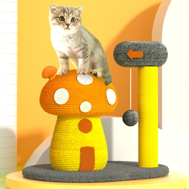 Mushroom Cat Climbing Frame