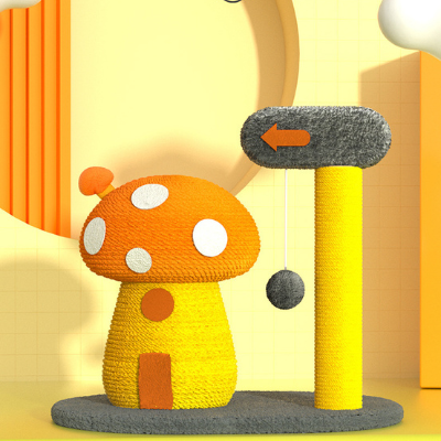 Mushroom Cat Climbing Frame