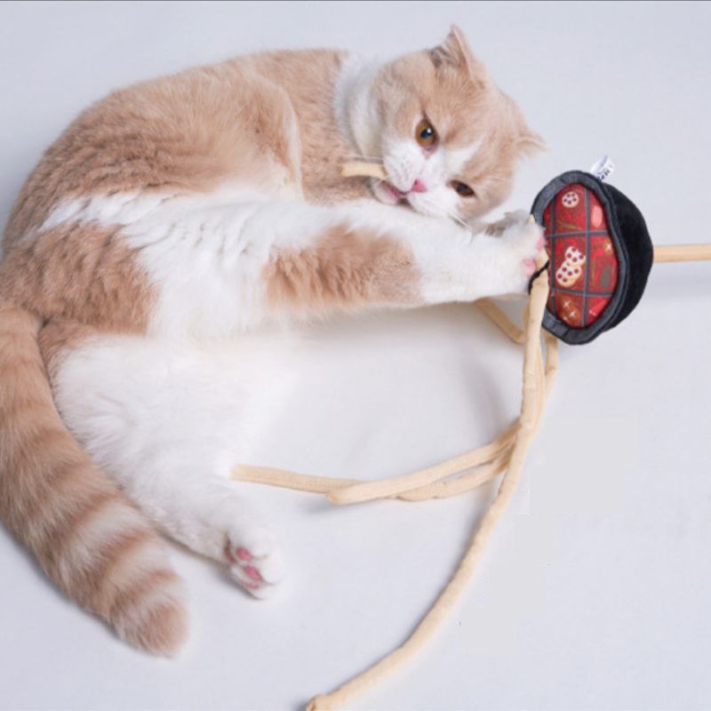 Purrfect play wand cat toy